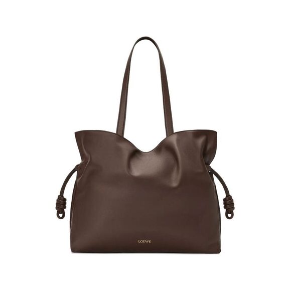 LOEWE Handbags - Loewe Women Flamenco Large Leather Clutch